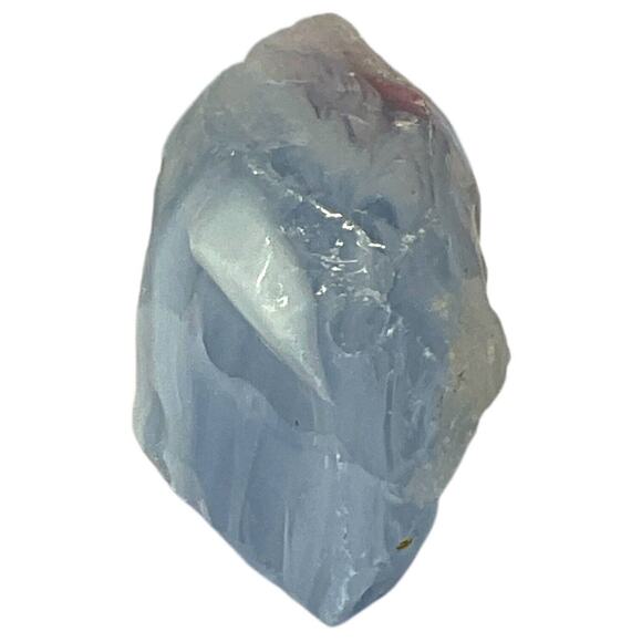 Blue Pink Opalescent Layered Art Glass Cullet Glowing Manganese Slag #5GL16 - Picture 7 of 8